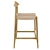 Rustic Charm: Nina Bar Stool (Seat 62cm) 3D model small image 3