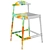 Rustic Charm: Nina Bar Stool (Seat 62cm) 3D model small image 5