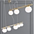 NC-PEARLS Pendant Lamp: Elegant and Versatile 3D model small image 3