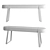 Etrier Bench: Sleek and Stylish 3D model small image 3