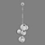 Croco Lightstar Pendant Chandelier 3D model small image 4