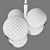 Croco Lightstar Pendant Chandelier 3D model small image 5
