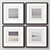 Versatile Set of Picture Frames - 162 3D model small image 4