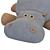 Soft Hippo Toy - Four Color Options 3D model small image 2