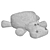 Soft Hippo Toy - Four Color Options 3D model small image 3