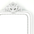 Elegant Gilded Boulogne Mirror 3D model small image 2