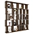 Versatile Shelving Unit with Added 3D Assets 3D model small image 1