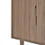 Sleek Mid-Century Credenza 3D model small image 2