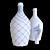 Vintage Bottle with Wooden Handle 3D model small image 4