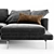 Modern Verzelloni Larsen Sofa 3D model small image 4