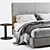 Elevate Your Sleep: Flexform Oltre Bed 3D model small image 2