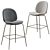 Gubi Beetle Bar Stool: Sleek and Stylish Counter Seating 3D model small image 1