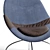 Cloe Armchair: Exclusive Elegance 3D model small image 3