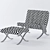 Sleek Barcelona Chair in 2015 Version 3D model small image 4