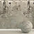 Title: Retro Concrete Wall 3D model small image 1