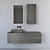 Sleek Bathroom Storage | No. 091 3D model small image 1