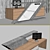 Modern Reception Desk Set 3D model small image 3