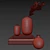 Elegant Vase Set for Home 3D model small image 2