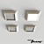 Zenit STP Gypsum Recessed Light 3D model small image 3