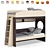 Legenda K10 + LP09: Stylish Modular Kids Bed 3D model small image 6