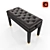 Elegant Piano Seat: Timeless Classic 3D model small image 1