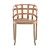 Scandinavian Collage Leather Chair 3D model small image 3