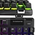 Ultimate Gaming Keyboard: SteelSeries APEX Pro 3D model small image 2