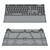 Ultimate Gaming Keyboard: SteelSeries APEX Pro 3D model small image 5