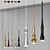 Elegant Slend Pendant Lamp by Bover 3D model small image 1