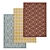 Luxury Carpet Set: High-Quality Textures for Stunning Renderings 3D model small image 1