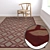Luxury Carpet Set: High-Quality Textures for Stunning Renderings 3D model small image 5