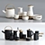 Elegant Stelton Kitchen Set 3D model small image 1