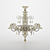 Elegant Rabat Chandelier by Barovier & Toso 3D model small image 3