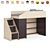 Modular Kids Bed Legenda K11 + LY11 3D model small image 6