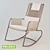 Cooper Rocking Chair - Elegant Comfort 3D model small image 1