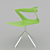 Sleek Ergo Office Chair 3D model small image 1