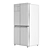 LG GC-B22FTMPL Fridge: Stylish Design, Optimal Size 3D model small image 5