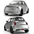  Electric Revolution: Fiat 500 La Prima 3D model small image 1
