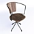 Cozy Wooden Chair 3D model small image 2
