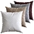 Velvet Pillow Collection: Luxurious and Stylish 3D model small image 1