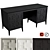 Austin Home Desk: Stylish and Functional 3D model small image 1