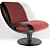 Sleek Moroso Gluon Chair 3D model small image 4