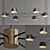 Elegant Pivot Chandelier 3D model small image 1