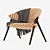 Elegant Oliva Armchair | Italian Design 3D model small image 1