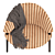 Elegant Oliva Armchair | Italian Design 3D model small image 4