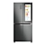 LG GC-Q22FTBKL: Stylish and Spacious Fridge 3D model small image 1