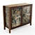 Bronze Textured Maxime Cabinet 3D model small image 2