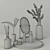 Title: Chic Home Decor Set 3D model small image 3