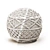 Elegant Macramé Pouf: Lambi 3D model small image 4