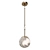 Lunar Speckle Pendant: British Craftsmanship & Monochromatic Elegance 3D model small image 4